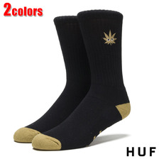 HUF CMON LEAF PLANTLIFE CREW SOCK画像