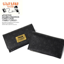 GLAD HAND &times; PORTER GH-BELONGINGS CARD CASE -FAMILY CREST-画像