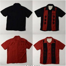 THE FLAT HEAD F-SRO-302S レーヨン半袖シャツ画像