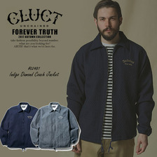 CLUCT INDIGO DIAMOND COACH JACKET 02481画像