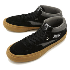 VANS HALF CAB PRO BLACK/PEWTER/GUM VN0A38CPALF画像