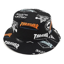 NEW ERA THRASHER LOGO BUCKET01 11521877画像