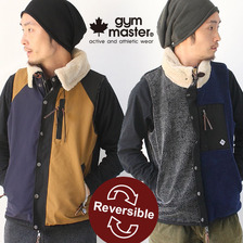 gym master リバーシブルマウンテンベスト G633390A画像