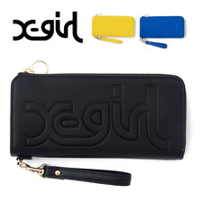 X-girl LOGO EMBOSS WALLET 5175062画像