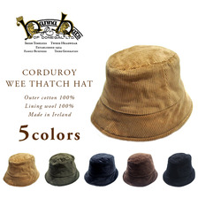Hanna Hats CORDUROY WEE THATCH HAT画像