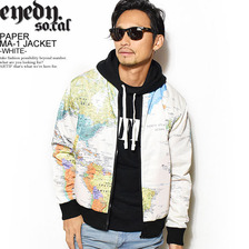 EYEDY PAPER MA-1 JACKET -WHITE- EYE-JKT1701画像