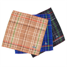 Vivienne Westwood タータン メンズタオルハンカチーフ画像