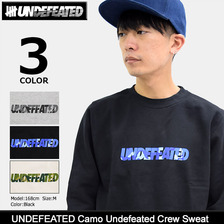 UNDEFEATED Camo Undefeated Crew Sweat 5910930画像