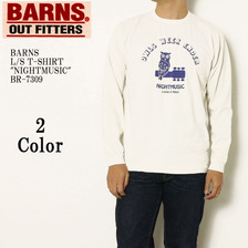 BARNS L/S T-SHIRT "NIGHTMUSIC" BR-7309画像