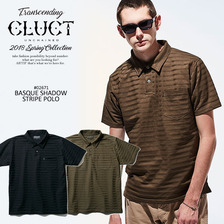 CLUCT BASQUE SHADOW STRIPE POLO 02671画像