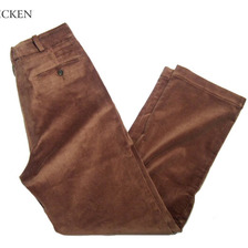 BARRY BRICKEN DAVID CORDUROY PANTS brown画像