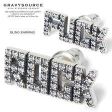 GRAVYSOURCE BLING EARRING画像
