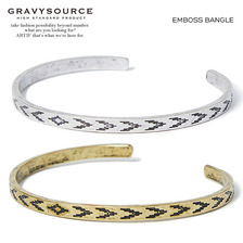 GRAVYSOURCE EMBOSS BANGLE GSRP-AC31画像