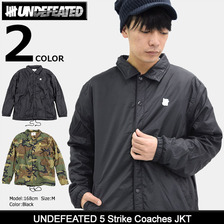 UNDEFEATED 5 Strike Coaches JKT 515151画像