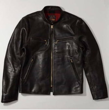 THE FLAT HEAD SRJ-06B HORSE HIDE RIDERS JACKET画像