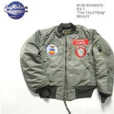 Buzz Rickson's MA-1 "77th TAC.FTR.SQ" BR14113画像