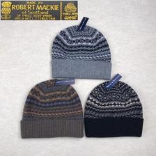 ROBERT MACKIE H733 フェアアイル ニットキャップ画像