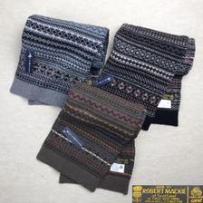 ROBERT MACKIE S733 フェアアイル ウール マフラー画像