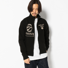 AVIREX STAND ZIP VINTAGE SWEAT JACKET 6173473画像