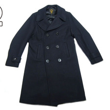 FIDELITY 24oz MEN'S LONG PEACOAT yankee navy画像