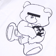 UNDERCOVER &times; SKOLOCT SKO BEAR TEE WHITE画像