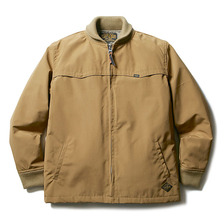 CLUCT QUILTED RIB JACKET (BEIGE) 02498画像