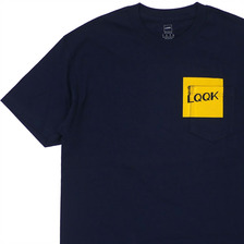 LQQK Studio OVER THE POCKET T-SHIRT NAVY画像