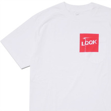 LQQK Studio OVER THE POCKET T-SHIRT WHITE画像