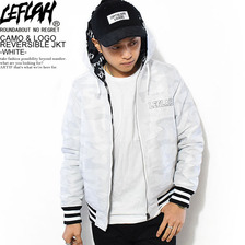 LEFLAH CAMO & LOGO REVERSIBLE JKT -WHITE- LEFJK10-1711AWW画像