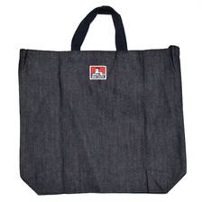 BEN DAVIS 2WAY CASUAL DENIM TOTE BAG -NATURAL- BDZ-9801C画像
