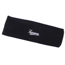Supreme Polartec Logo Headband BLACK画像