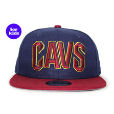 NEW ERA CLEVELAND CAVALIERS スナップバックキャップ NAVYxBURGUNDY NRNE70388654画像