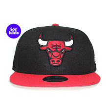 NEW ERA CHICAGO BULLS スナップバックキャップ BLACKxRED NRNE70350811画像