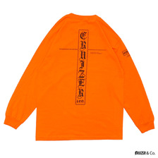 Cruizer & Co. EAST LA L/S TEE ORANGE画像