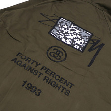 FORTY PERCENT AGAINST RIGHTS &times; STUSSY HOODED JACKET画像