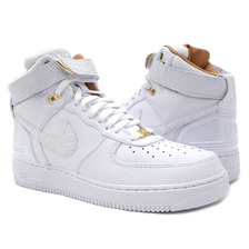 NIKE AIR FORCE 1 HI JUST DON WHITE/WHITE-WHITE AO1074-100画像