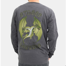 STUSSY Double Dragon Pigment Dyed Pocket L/S Tee 1954162画像