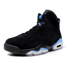 NIKE AIR JORDAN 6 RETRO "UNIVERSITY BLUE" "MICHAEL JORDAN" "LIMITED EDITION for JORDAN BRAND" BLK/SAX/WHT 384664-006画像
