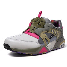 PUMA DISC BLAZE LEATHER BY GR "GraphersRock" "KA LIMITED EDITION" GRY/L.GRY/OLV/PNK/PPL 365412-02画像