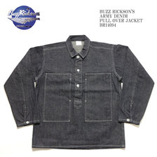 Buzz Rickson's NAVY DENIM PULL OVER JACKET BR14094画像