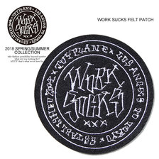 TOYPLANE WORK SUCKS FELT PATCH TP18-HAC13画像