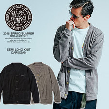 TOYPLANE SEMI LONG ROOP KNIT CARDIGAN TP18-HKN01画像