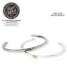 TOYPLANE ONE STAR BRASS BANGLE TP18-HAC05画像