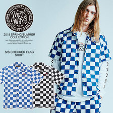 TOYPLANE S/S CHECKER FLAG SHIRT TP18-HSH03画像
