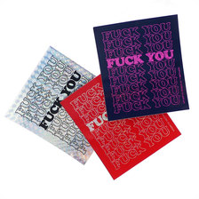 Supreme &times; HYSTERIC GLAMOUR Fuck You Sticker画像