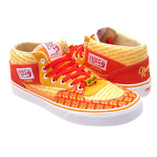 VANS &times; MOONEYES HALF CAB FIERY RED/MULTI画像