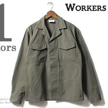 Workers Fatigue Shirt, Cotton Cordura Nylon Ripstop画像