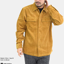 STUSSY Wide Cord L/S Shirt 111951画像