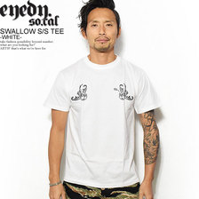 EYEDY SWALLOW S/S TEE -WHITE- EYE-TM006W画像