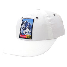 Supreme &times; THE NORTH FACE Mountain 6-Panel Hat WHITE画像